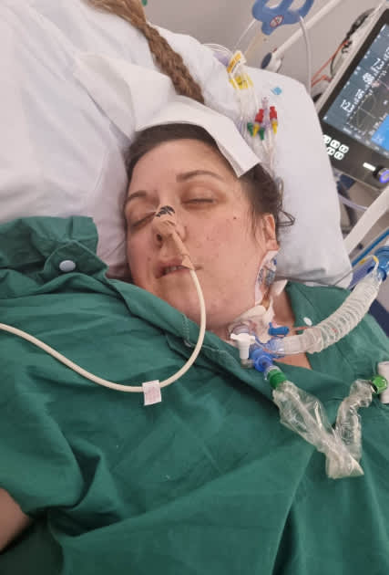 Kelly in hospital