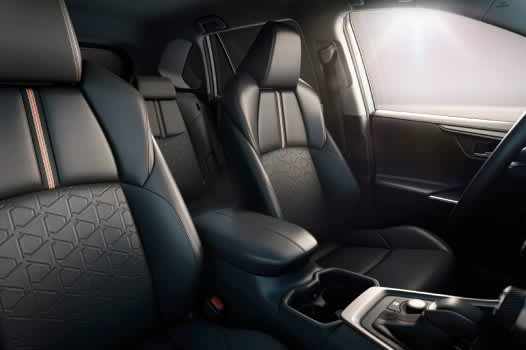Interior seats of RAV4