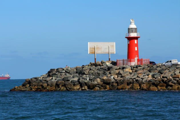 North Mole Lighthouse in Fremantle