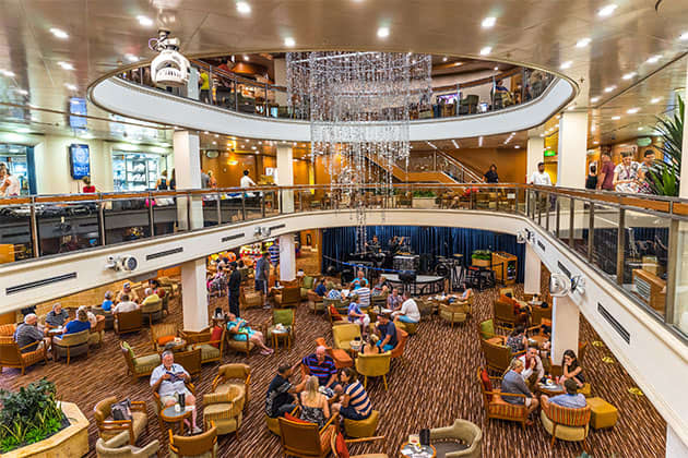 Image of cruise foyer