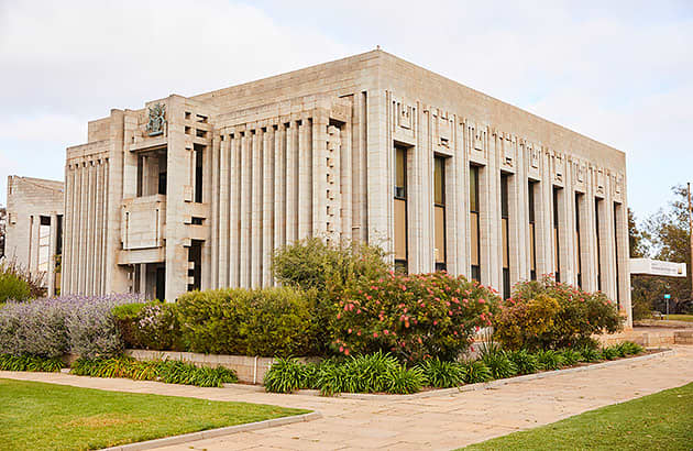 Northam's renowned brutalist-style public library