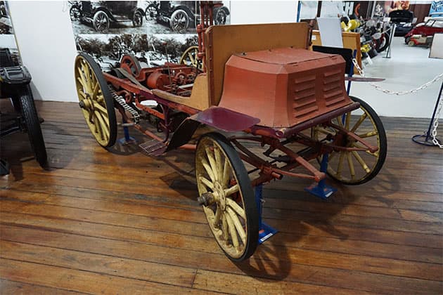 The Benz at the York Motor Museum