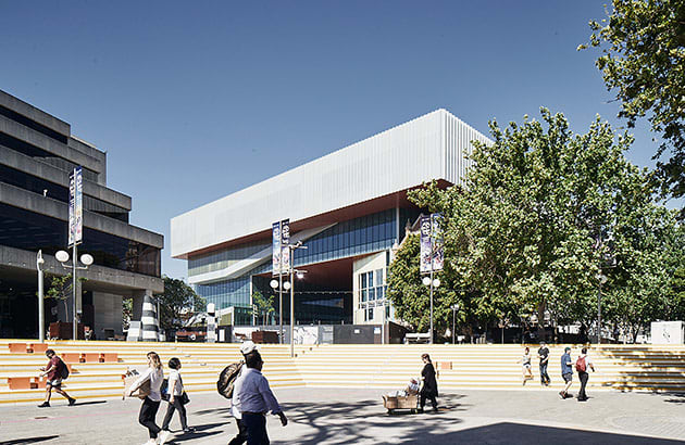 WA Museum from the Perth Cultural Centre