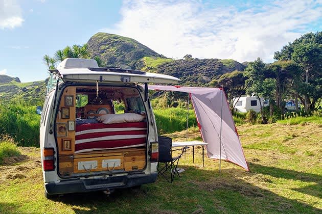 Image of a caravan