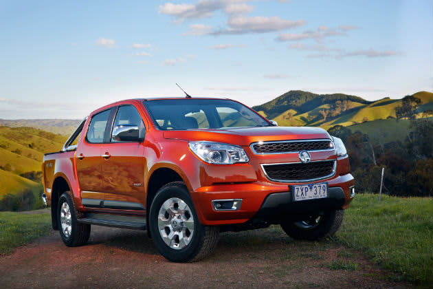 Orange 2015 Holden Colorado