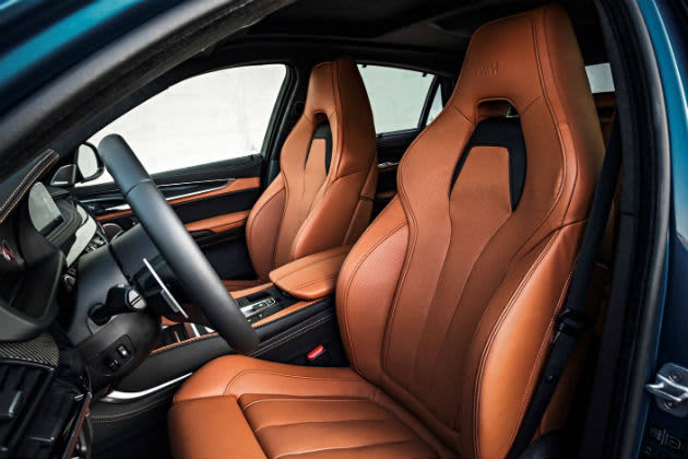 Interior of BMW x6