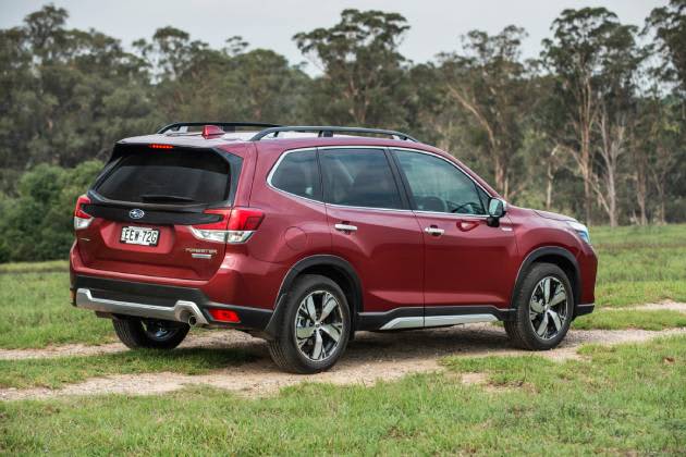 2020 Subaru Forester red
