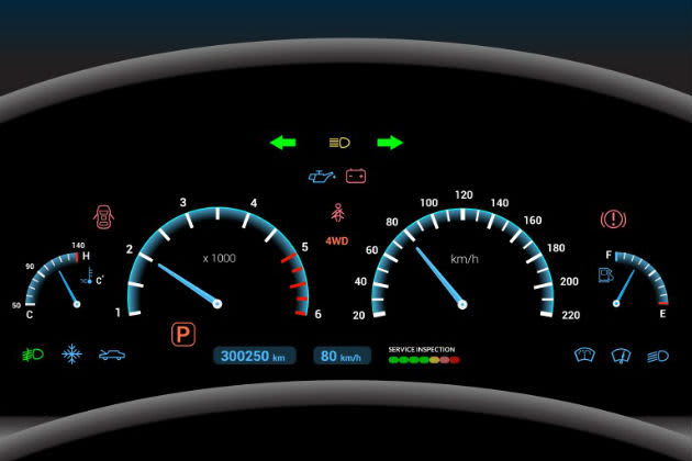 Car dashboard