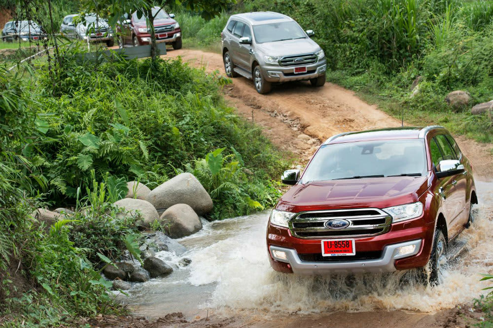 Ford driving
