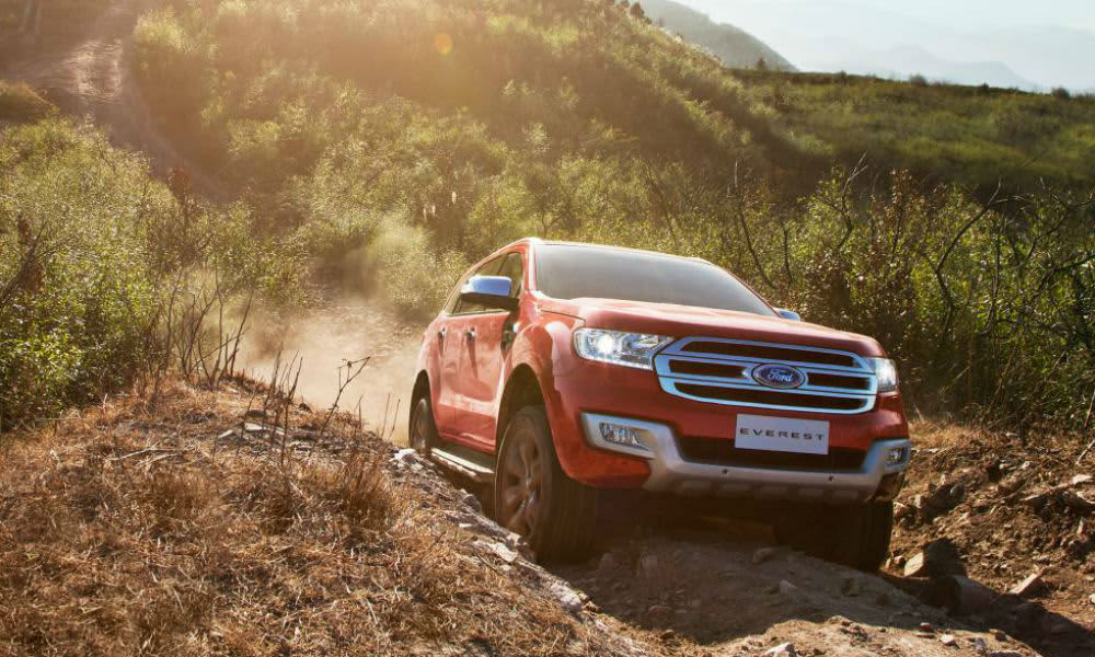 Ford driving