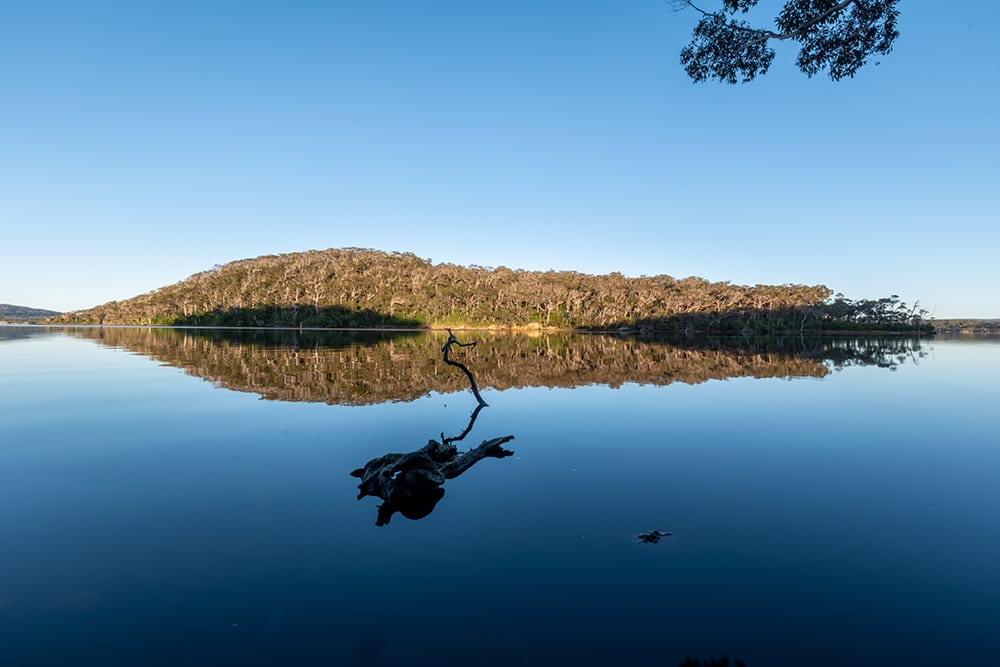 A view over the water at Nornalup Inlet