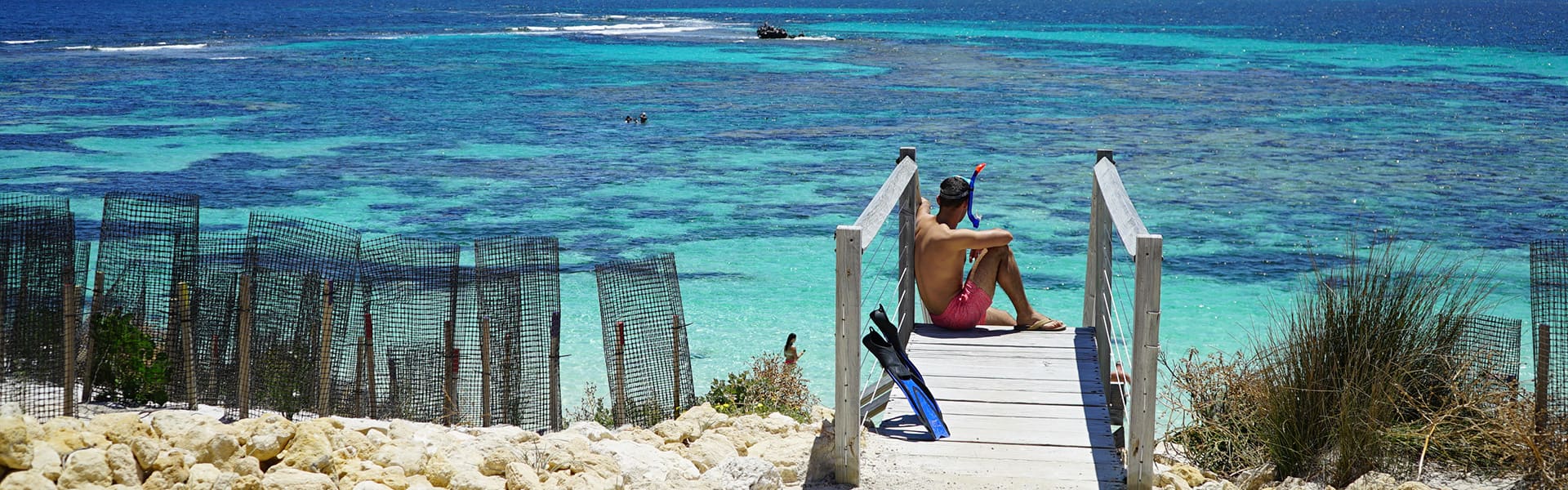 Image of man with snorkel