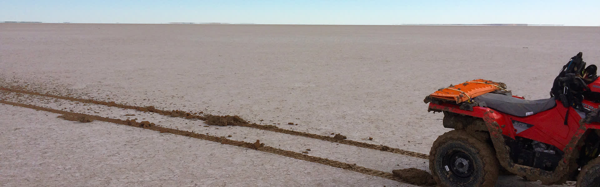 Desert Fireball Network team at Lake Eyre
