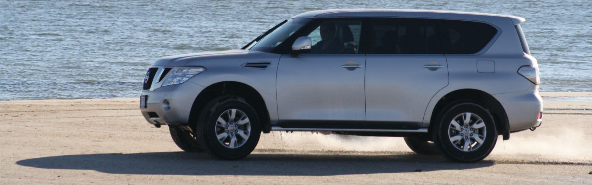Silver 2013 Nissan Patrol V8