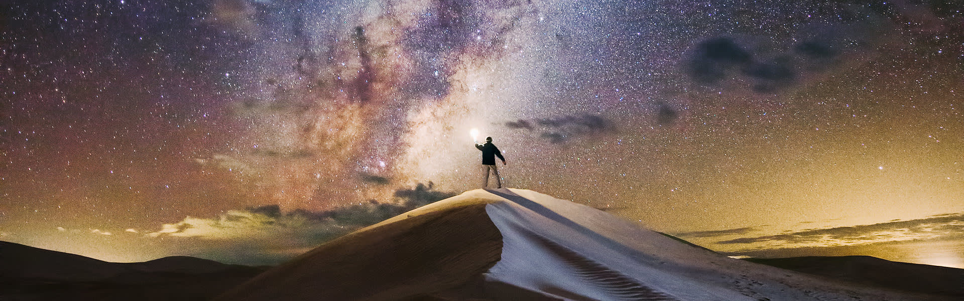 Lancelin sand dunes astrophotography