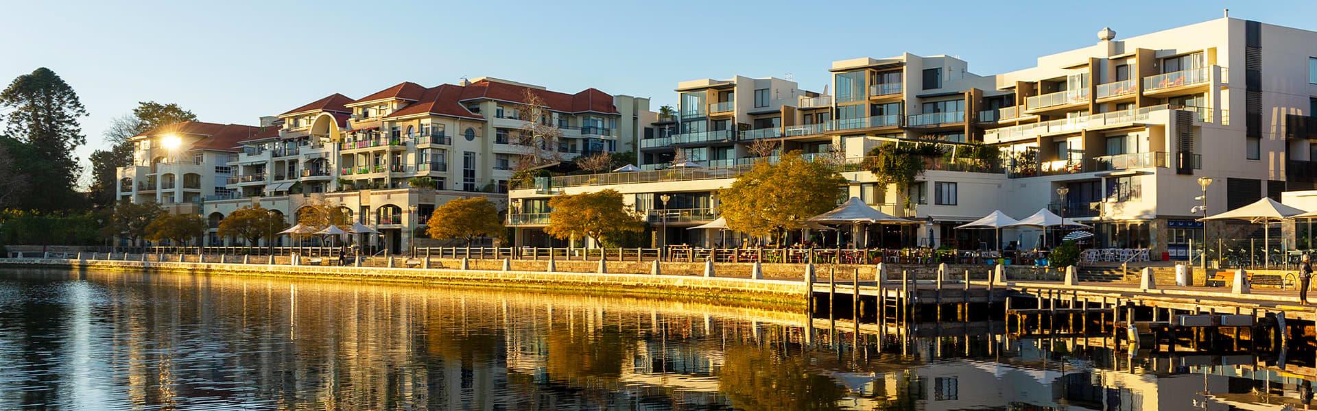 East Perth riverfront