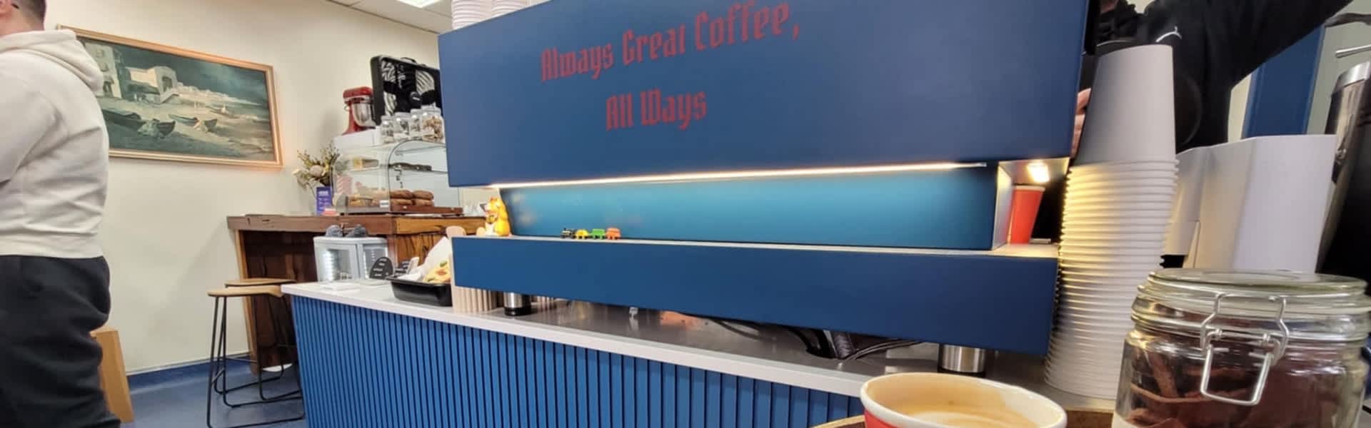Interior of Portal Coffee in Busselton