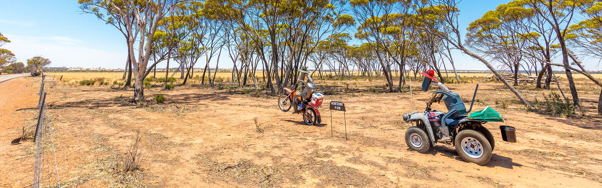 On the Tin Horse Highway near Kulin