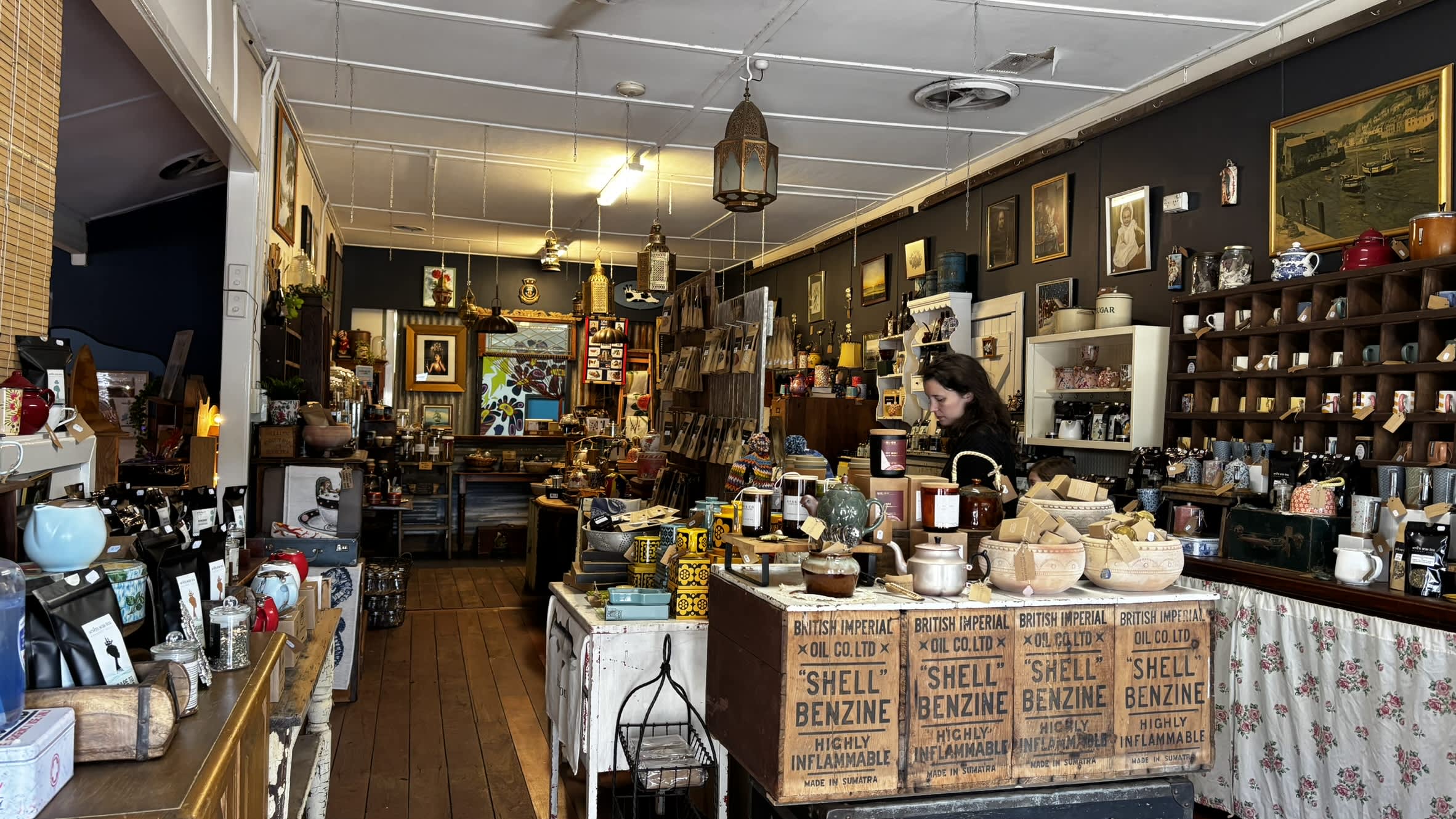 Inside Seven Seas store