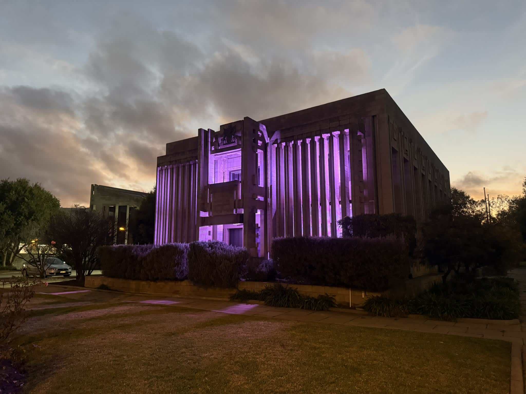 Northam's Brutalist design public library