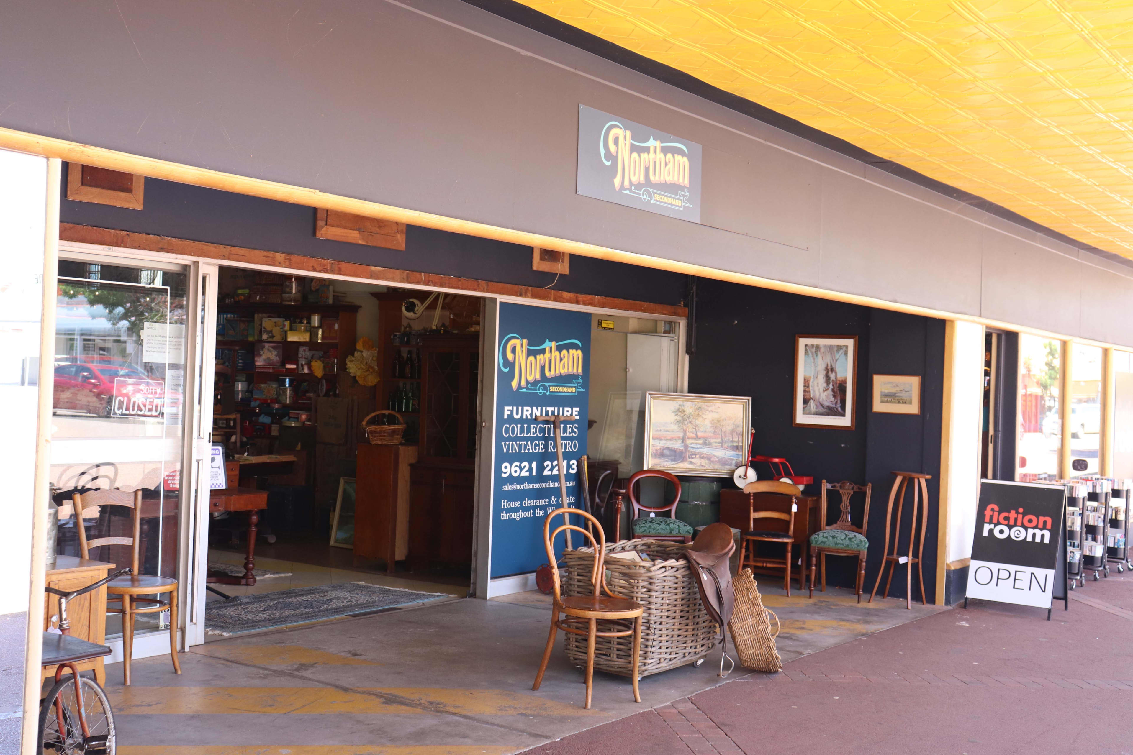 The exterior of a Wheatbelt op shop