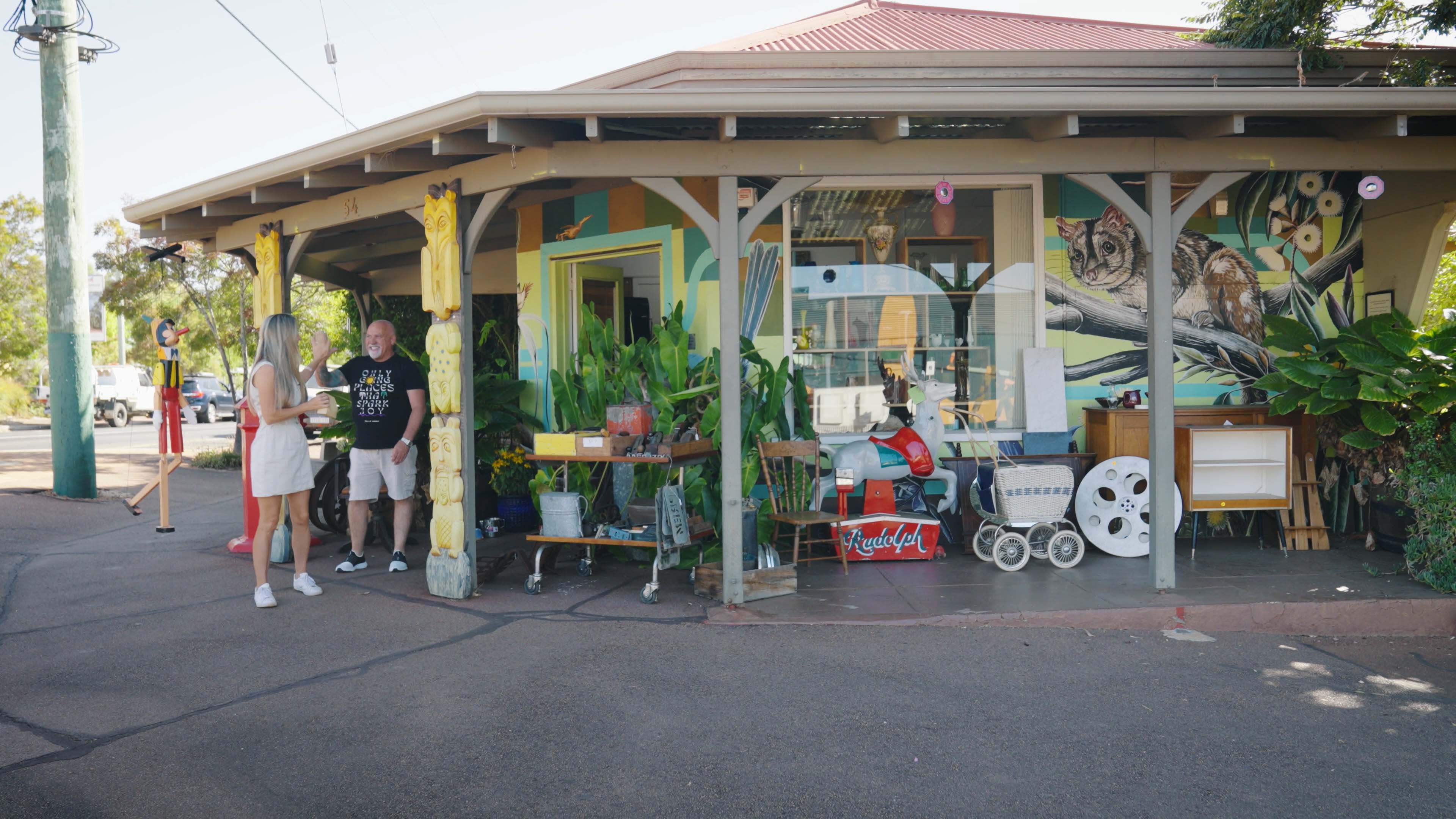 The Red Shed store in Dwellingup