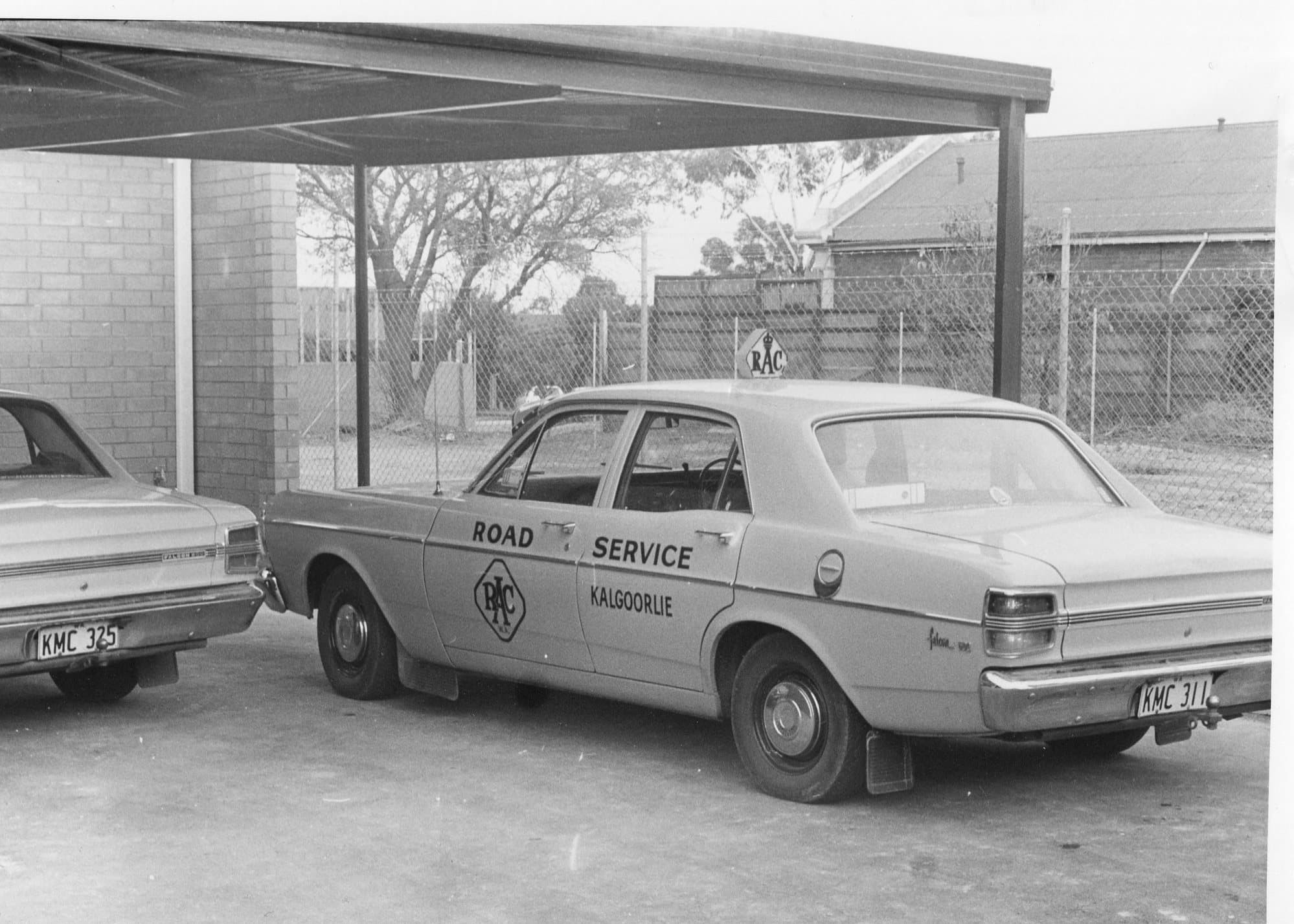 Ford Falcon XY RAC patrol cars 1970s