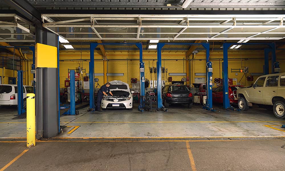 Automotive workshop