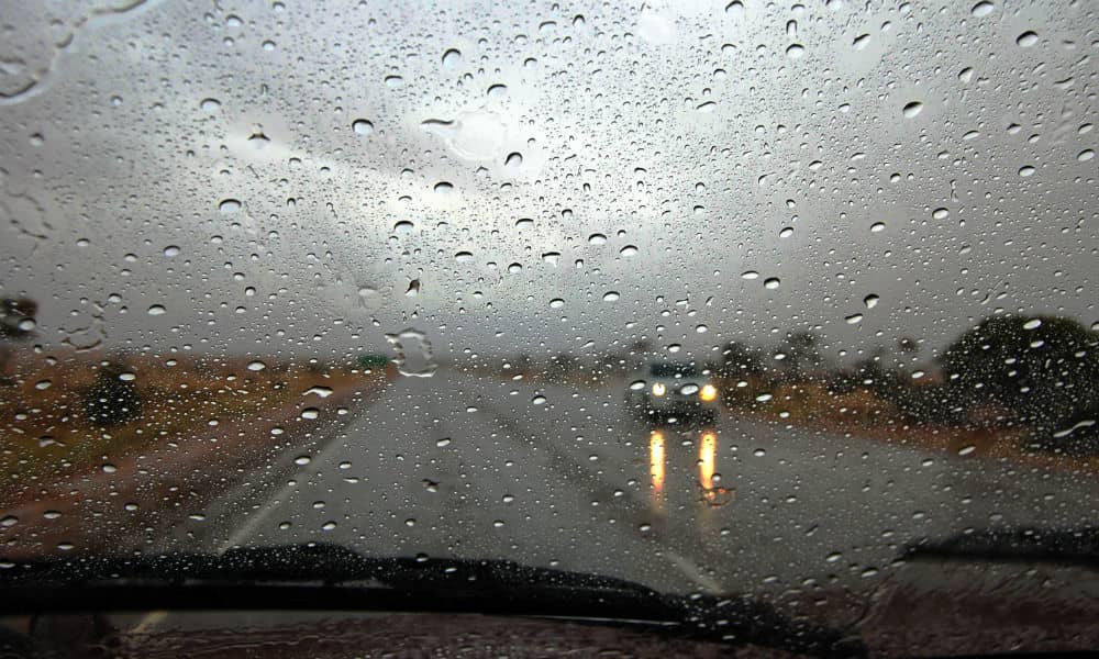 Driving in the rain