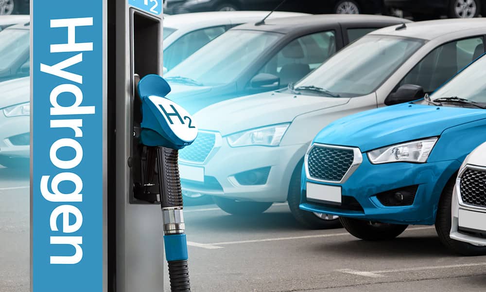 Hydrogen cars charging