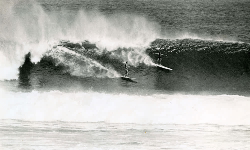 Surfing Margaret River 1962