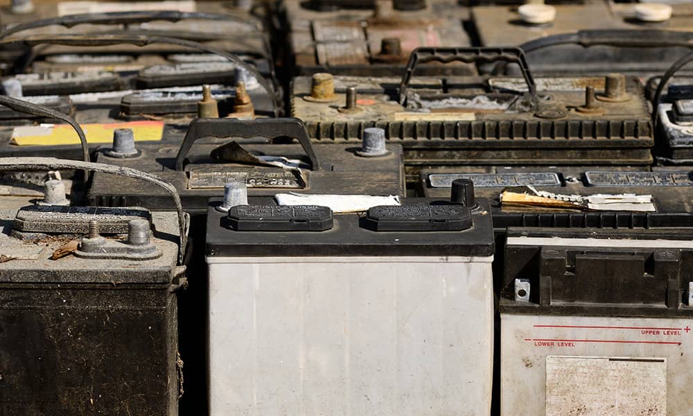 Recycling car batteries