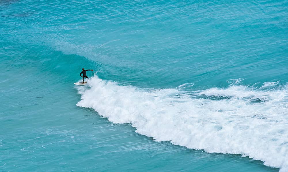 Surfing near Margaret River
