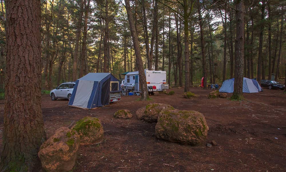 Image of a tent