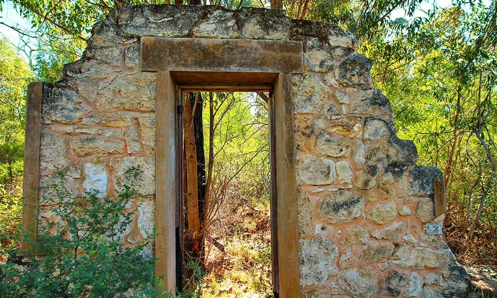 Image of an old door