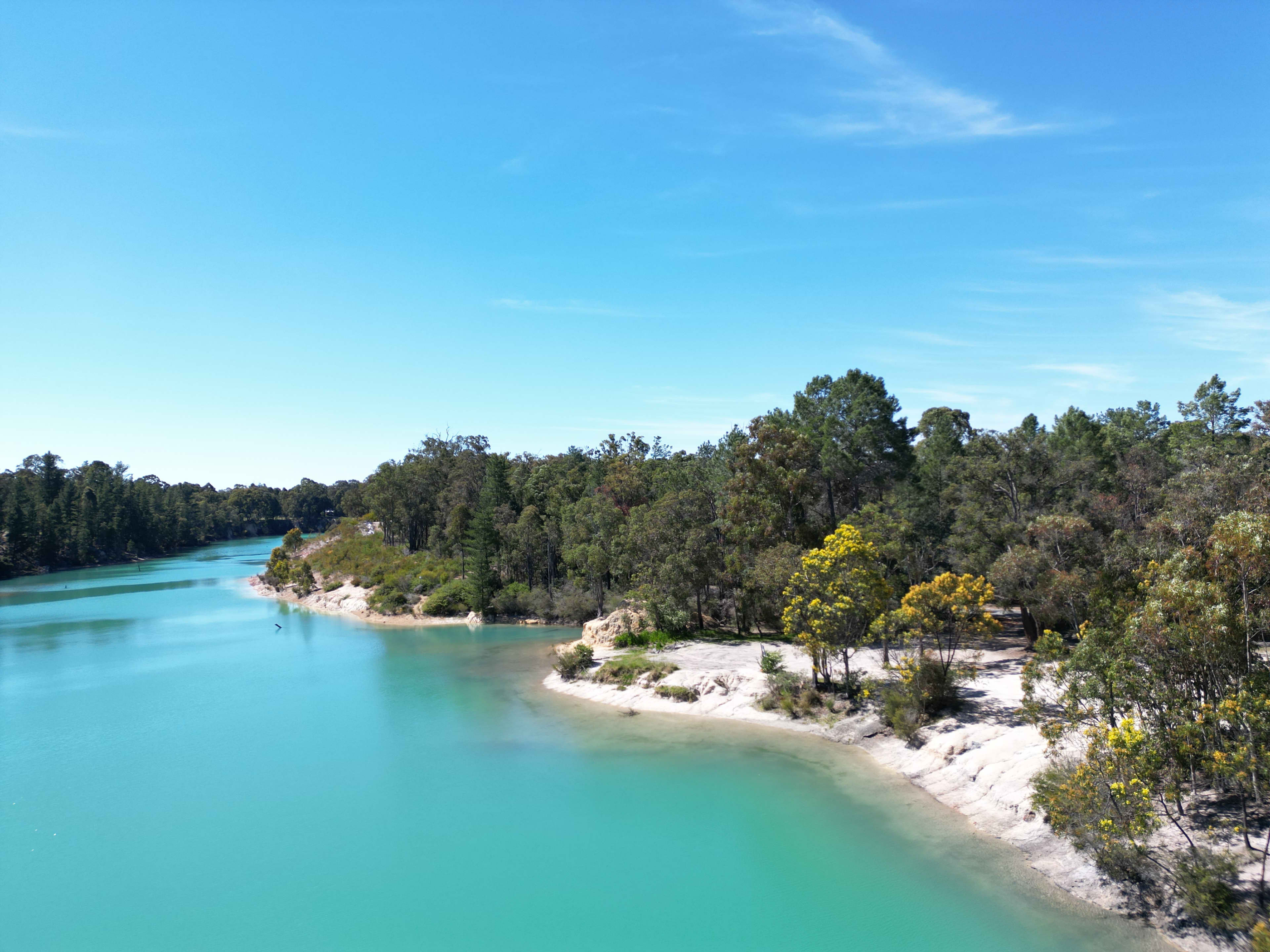 Black Diamond Lake in Collie