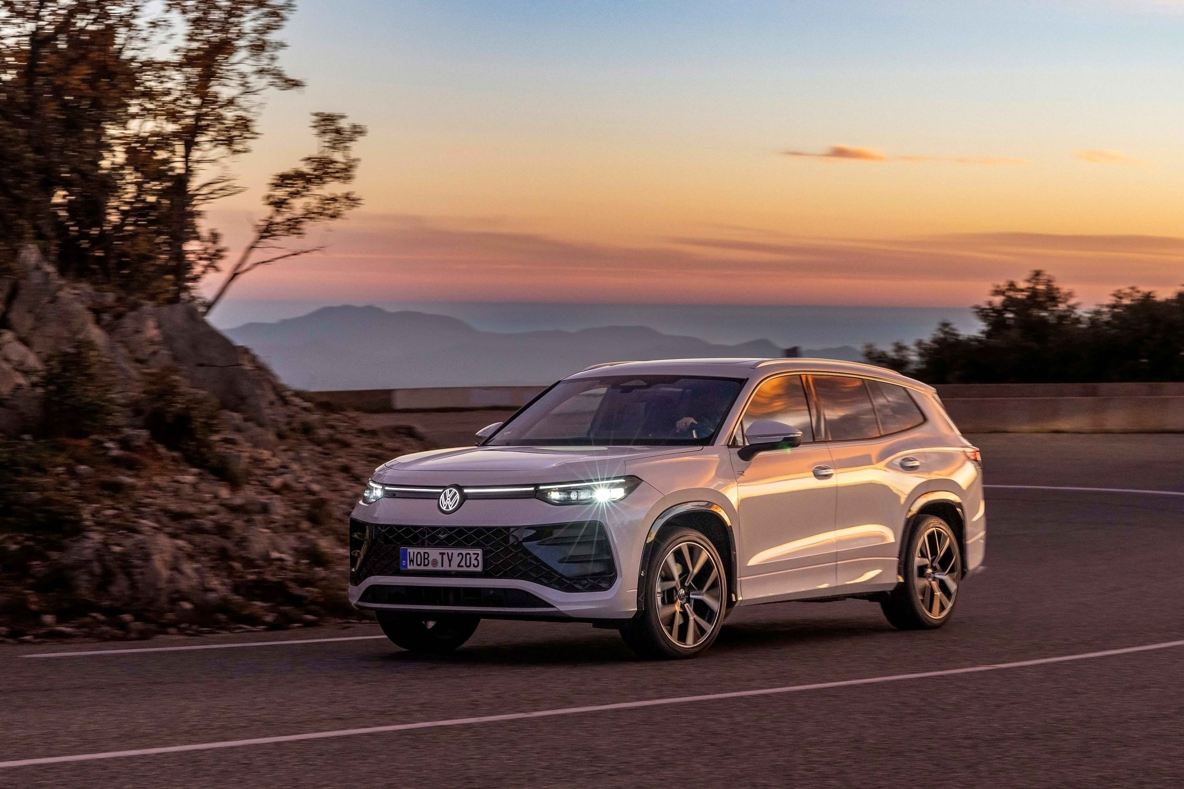 A 7-seat VW Tayron SUV