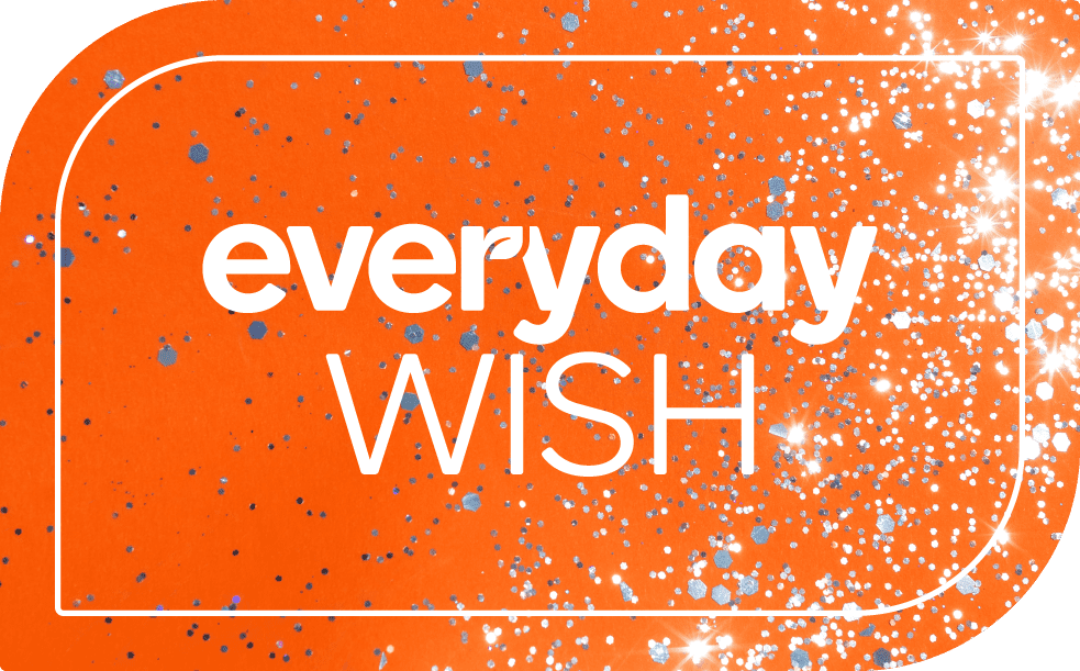 Everyday WISH Stars gift card