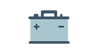 An illustration of a battery